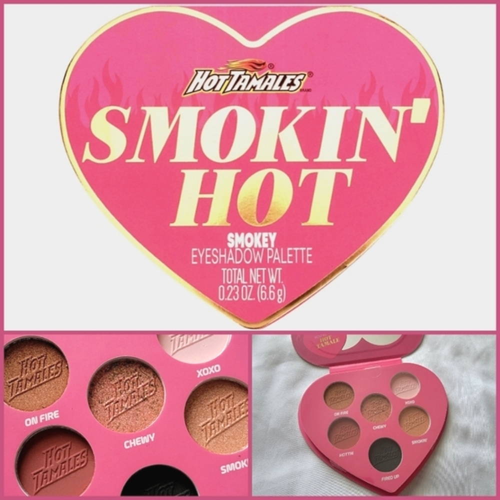 Hot Tamales Smokin' Hot Smokey Eyeshadow Palette Valentine's Day Limited Edition
